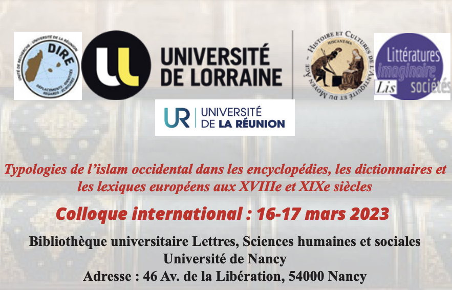 Visuel - Colloque Typologies de l'Islam